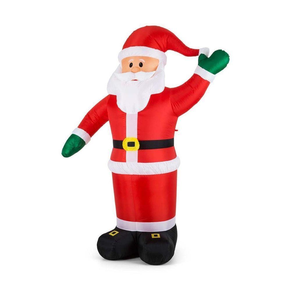 Papai Noel Inflavel 2,4 Metros Natal Enfeite Natalino - 4