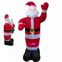 Papai Noel Inflavel 2,4 Metros Natal Enfeite Natalino - 1