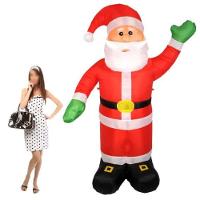 Papai Noel Inflavel 2,4 Metros Natal Enfeite Natalino - 8