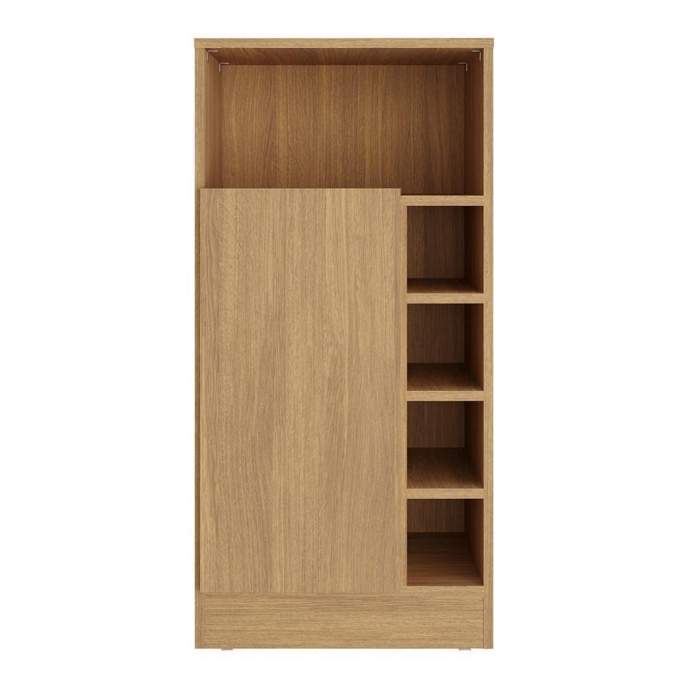 Bancada Balcão/mesa de Cozinha com Adega Multimóveis Mp2144 Madeirado - 3