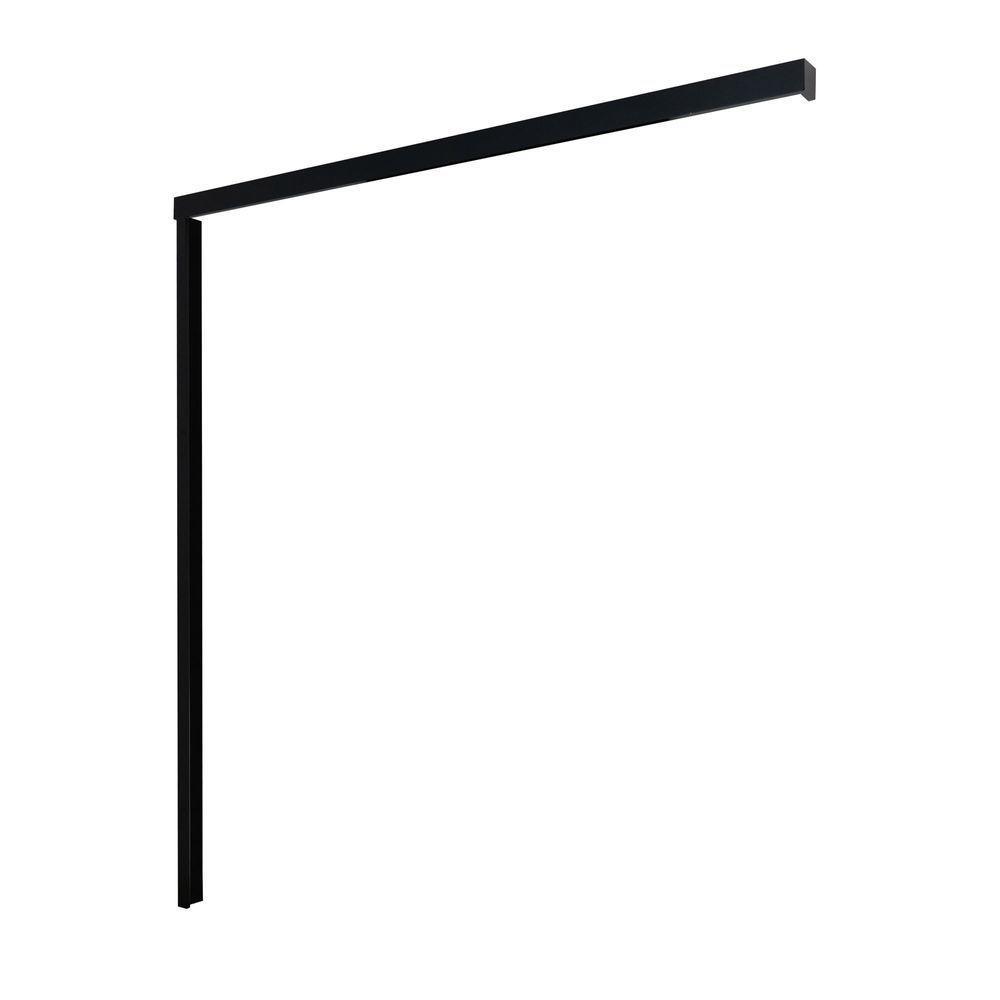 Kit de Correr de Madeira Preto - 2 Metros - 2