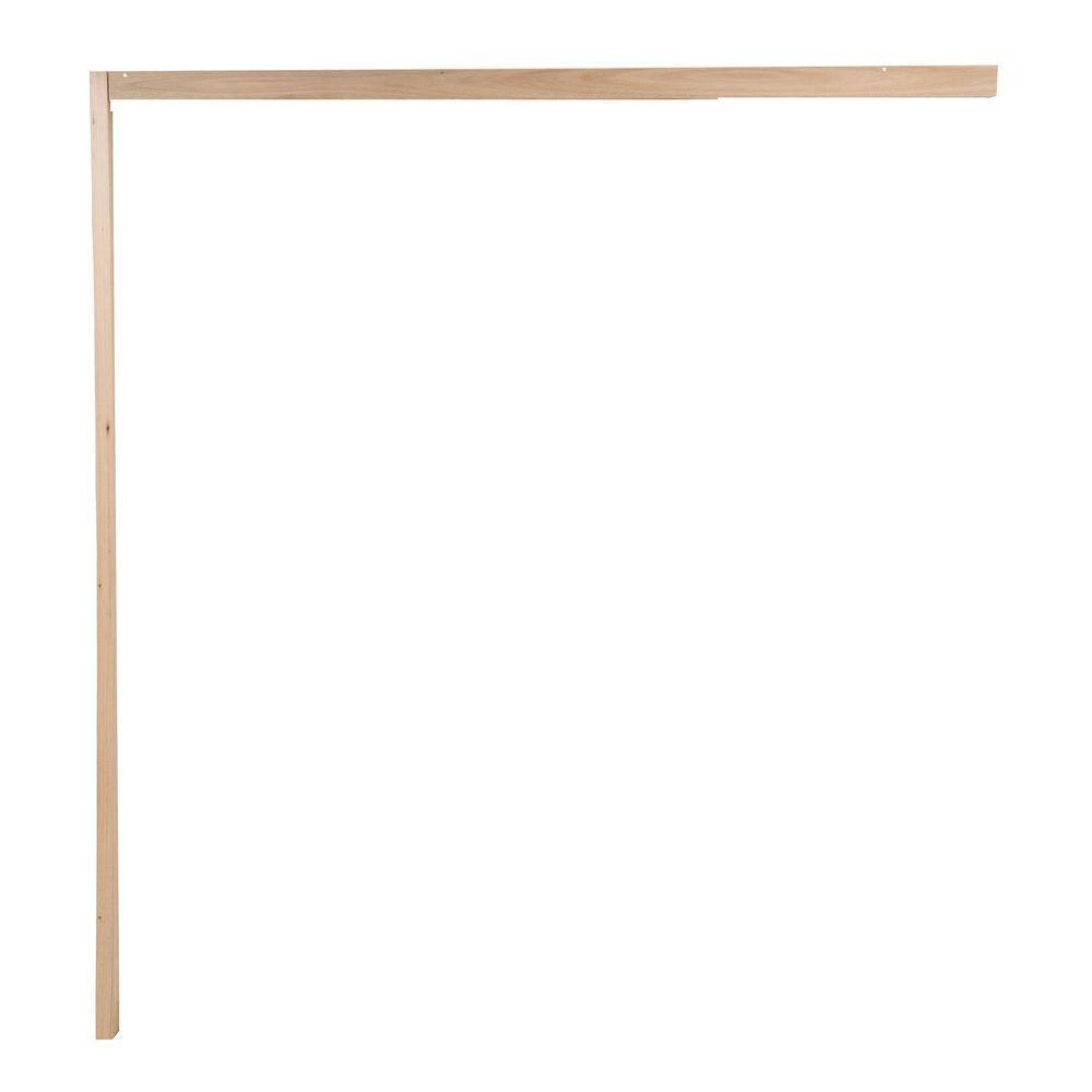 Kit de Correr de Madeira Marrom - 2 Metros - 1