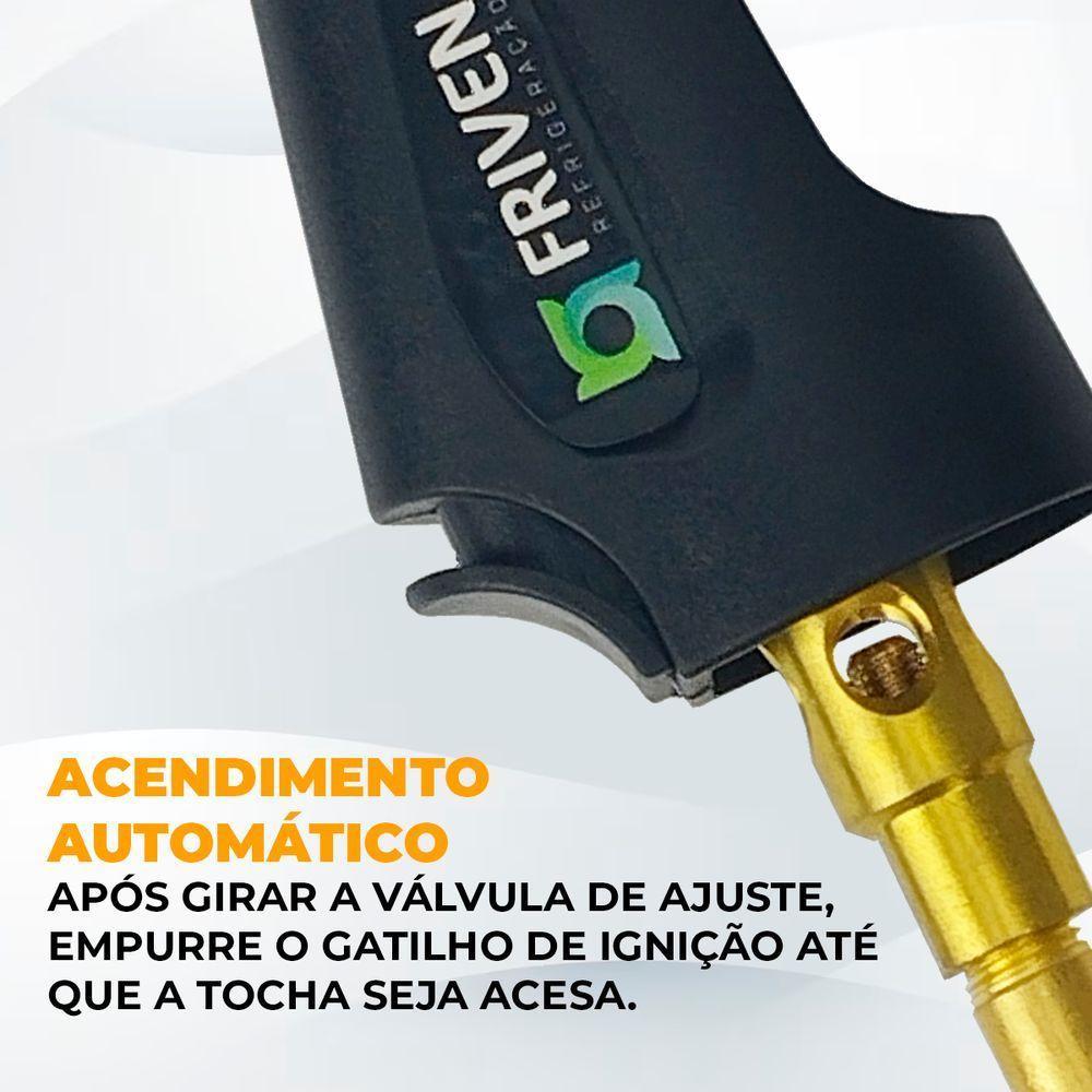 Maçarico Portátil Automático Hand Torch único - 4