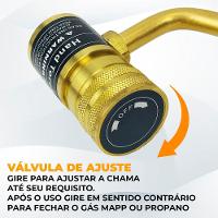 Maçarico Portátil Automático Hand Torch único - 9