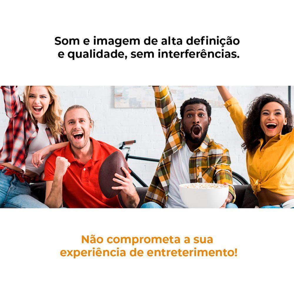 Cabo De áudio Estéreo P2 3,5mm X 2 Rca 1,5m Caudiorca Elgin 46rcaudiorca - 2