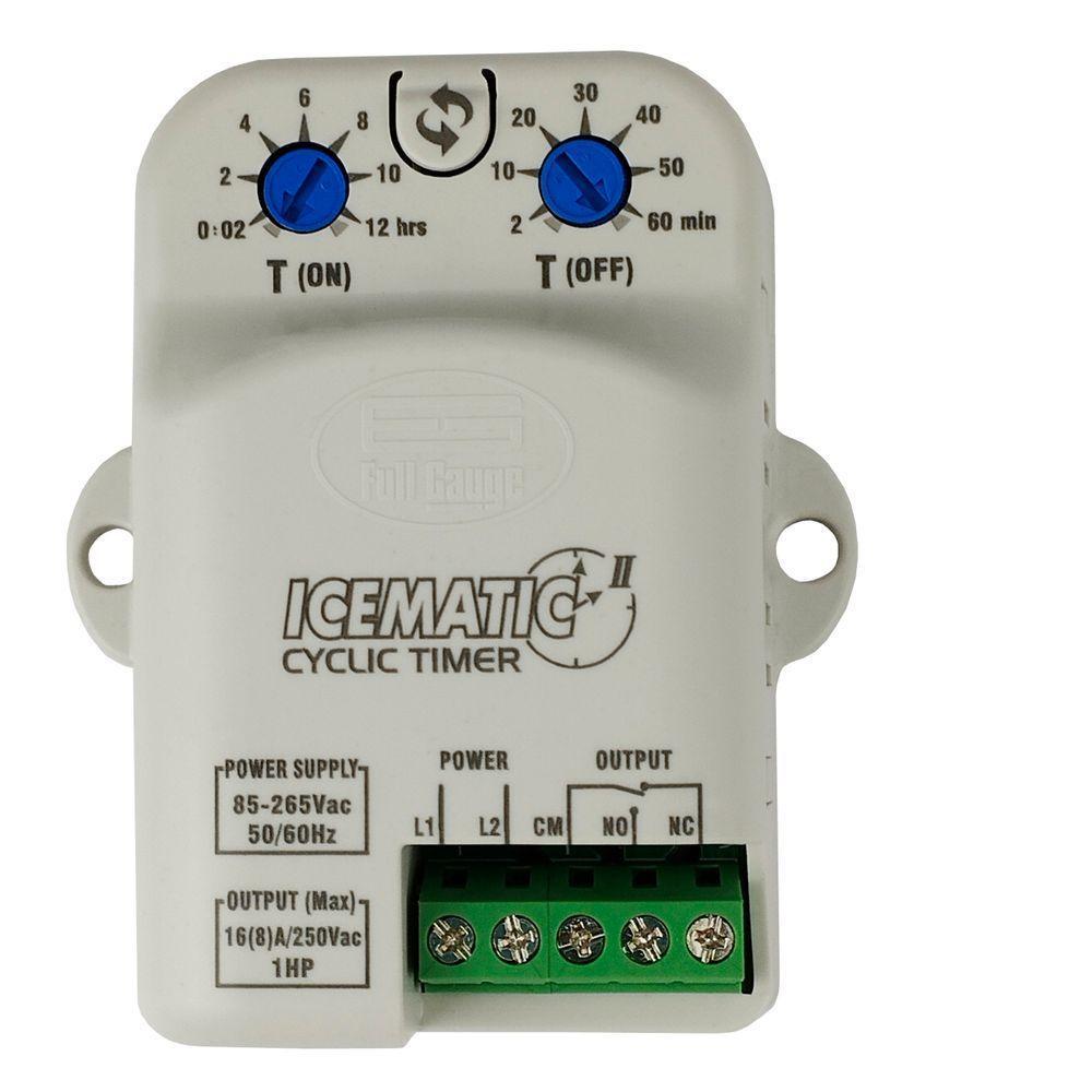 Temporizador Cyclic Timer Icematic Ii Bivolt 85 A 265vac Full Gauge - 1