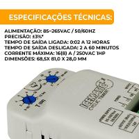 Temporizador Cyclic Timer Icematic Ii Bivolt 85 A 265vac Full Gauge - 2