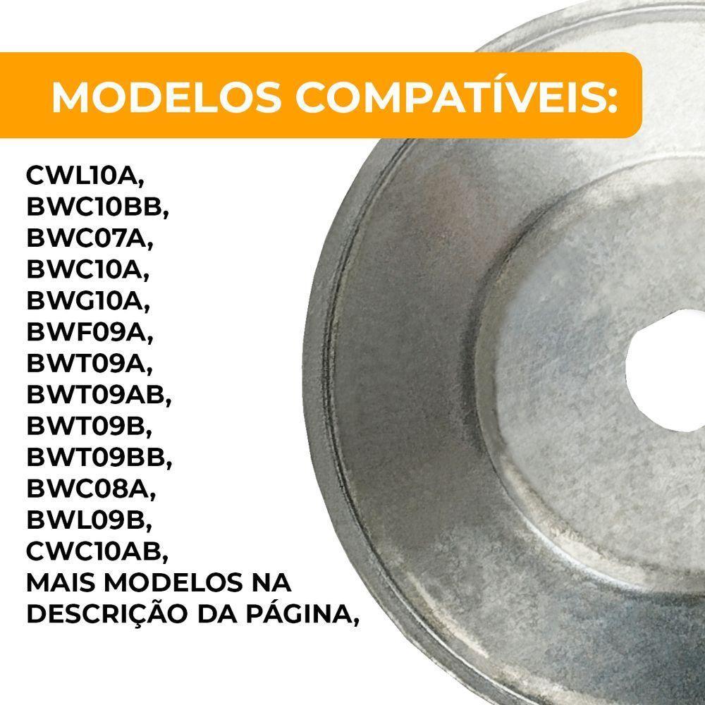 Polia Do Motor Lavadora Consul Brastemp Original 326053791 - 2