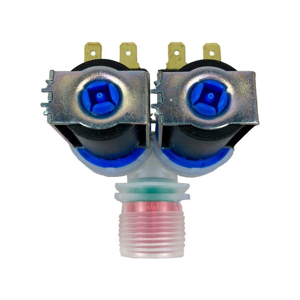 Válvula Dupla água Lavadora Electrolux 220v Original único - 1