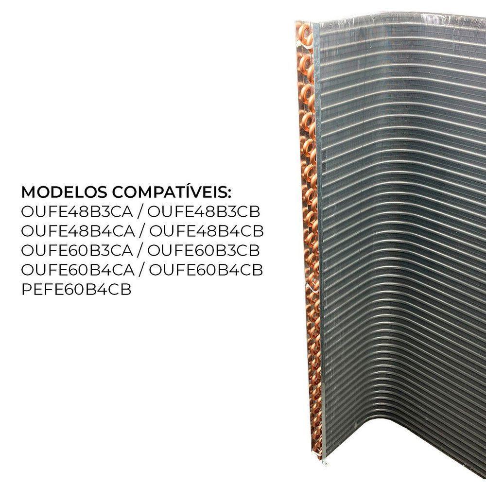 Serpentina Condensadora Piso Teto E K7 Cobre Oufe48b3ca Elgin único - 5