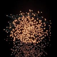 Pisca Fio Leds Solar Externa Decoração 100m 1000 Lâmpadas - 3