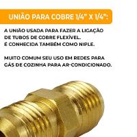 União Para Tubo Cobre 1-4? X 1-4? 1 Unidade - 3