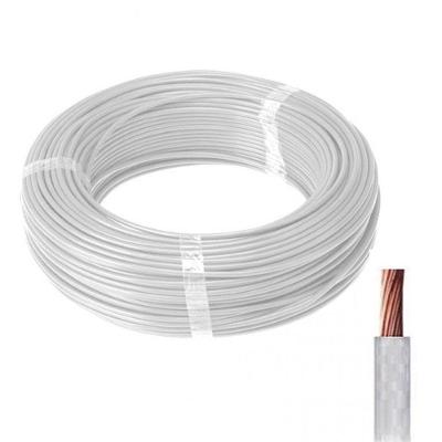 Fio Elétrico Cabo Flexível 1 Via 2,50mm Branco 10 Metros | Branco 2,50mm