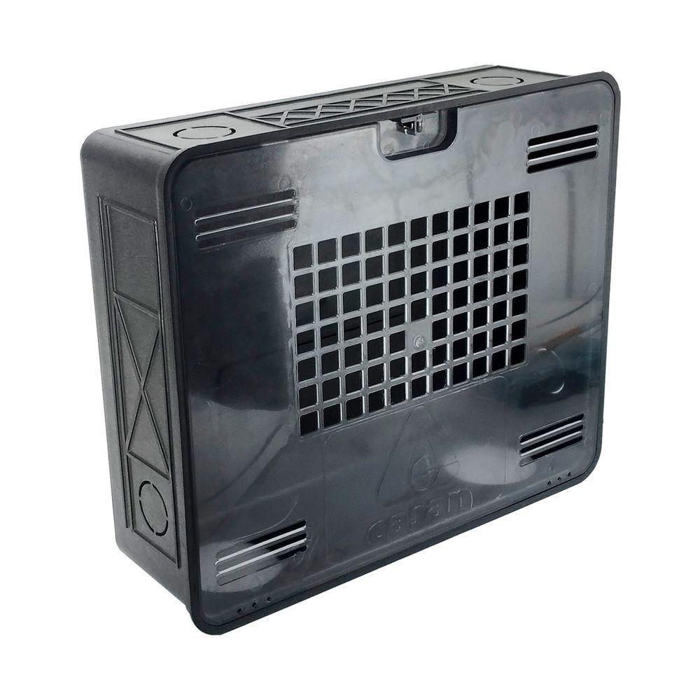 Caixa Para Hidrômetro Padrão Casan Com Tampa Acrílico único - 1