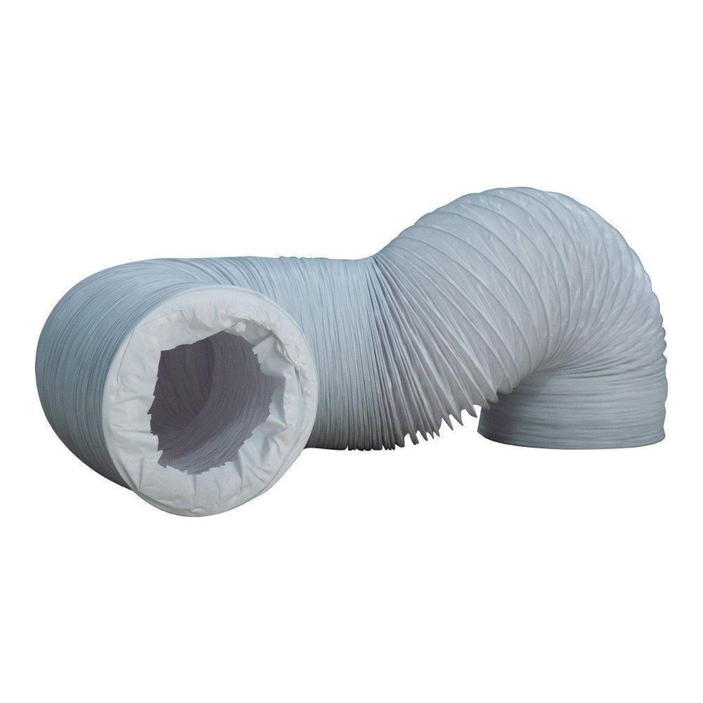 Duto Flexível Pvc Branco 5'' 120mm X 3 Metros - 2