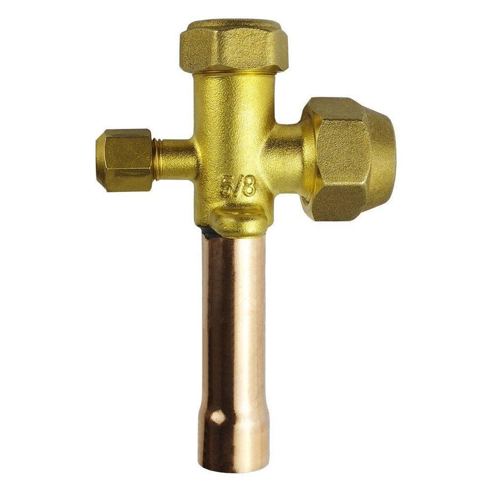 Válvula De Serviço Reta 5-8'? Split 3 Vias - 1