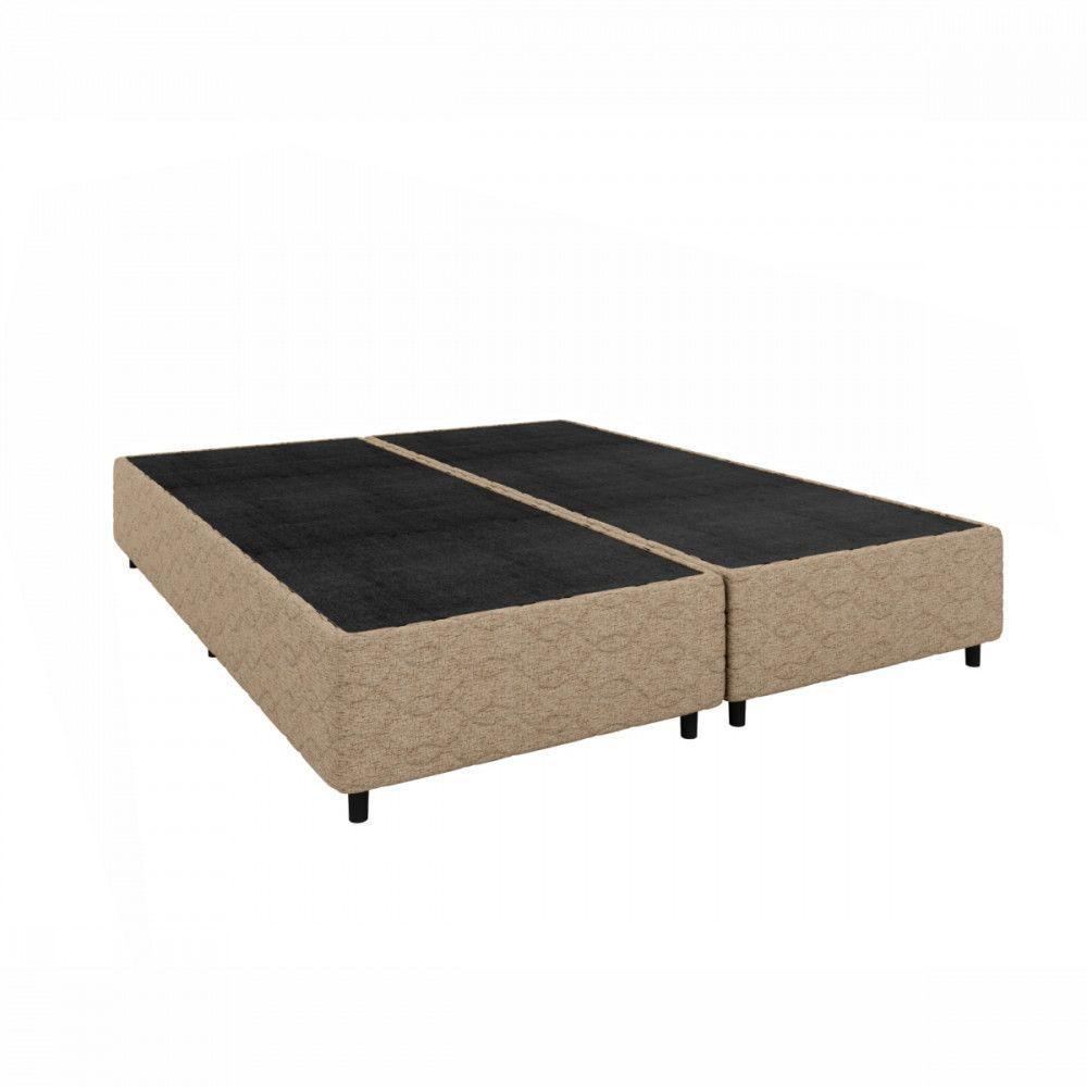 Base De Cama Box Queen 158x198x26 Applauso Palha Apolospuma Palha - 1
