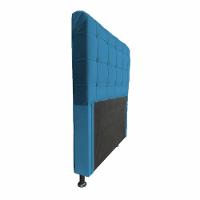 Cabeceira Dama 1,40 Cm Cama Box Casal Corino Azul Marinho - 2