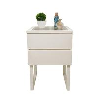 Mesa De Cabeceira Lateral Penteadeira Off White Laca - 3