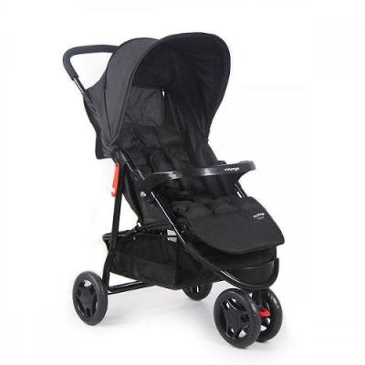 Carrinho De Bebê Voyage 3 Rodas Delta Preto