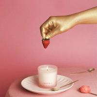 Vela Perfumada Fragola Bacio De Latte Lenvie 170g - 3
