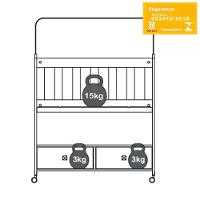 Mini Berço Moises Sem Colchao 2 Gavetas By510 Branco Comm Branco - 5