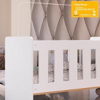 Mini Berço Moises Sem Colchao 2 Gavetas By510 Branco Comm Branco - 8