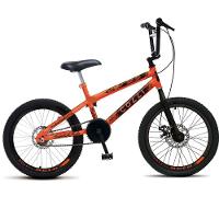 Bicicleta Skill Boy Cross Aro 20 Colli Laranja Neon - 1