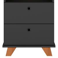 Gaveteiro Para Escritório 2 Gavetas May A06 Freijó/branco - Mpozenato - 1