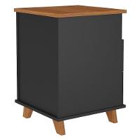 Gaveteiro Para Escritório 2 Gavetas May A06 Freijó/branco - Mpozenato - 6