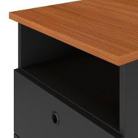 Gaveteiro Para Escritório 2 Gavetas May A06 Freijó/branco - Mpozenato - 7