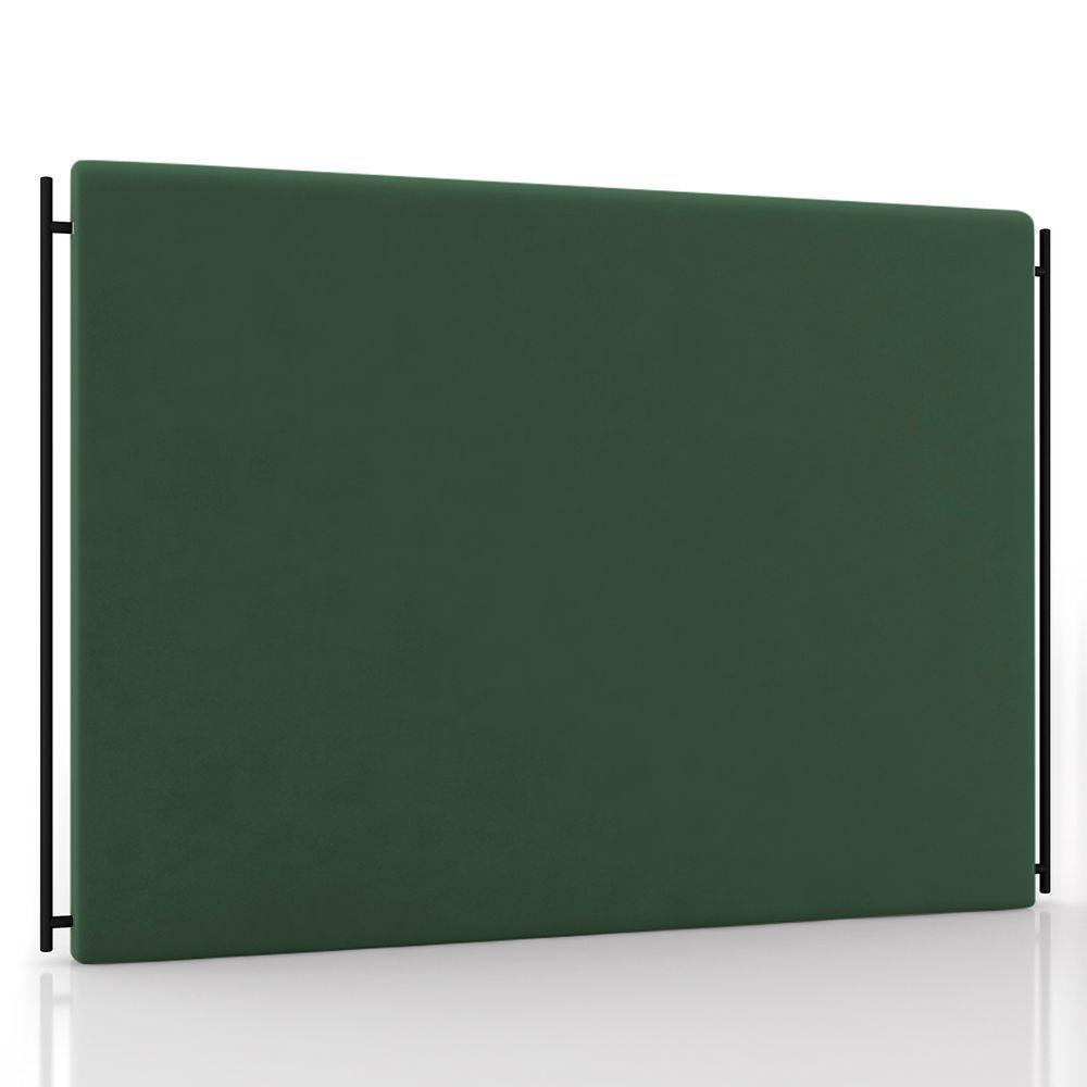 Cabeceira Cama Box Casal Queen 160cm Oscar P02 Veludo Verde - Mpozenato - 2