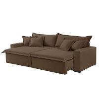 Sofá Montreal Veludo 2 Módulos De 90cm B25cm Meu Sofá Online B016 Veludo Marrom - 6