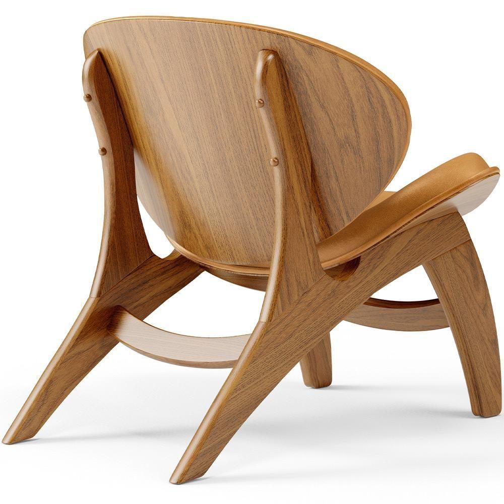 Kit 4 Poltronas Decorativa Orgânica Sala Living Kadosh L02 Couríssimo Whisky - 4