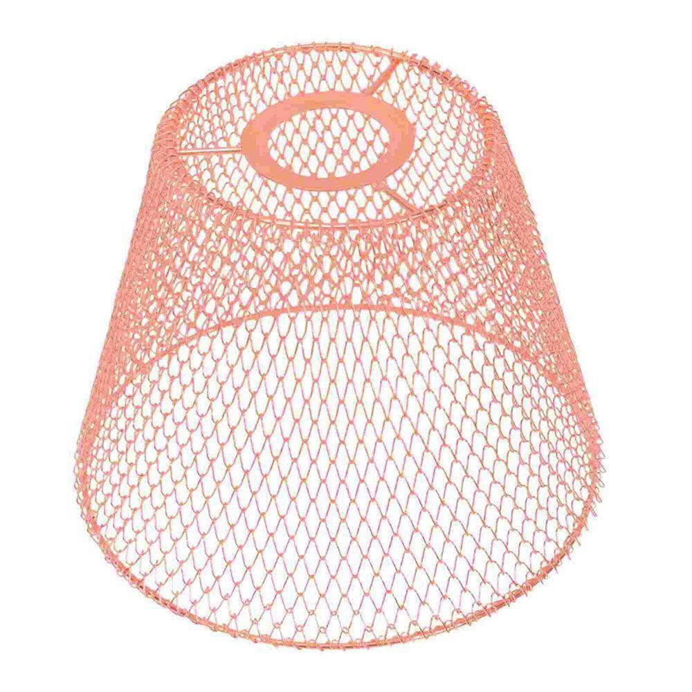 Lustre Abajur Cupula Pendente Aramado Metal Teto Decoraçao - 8