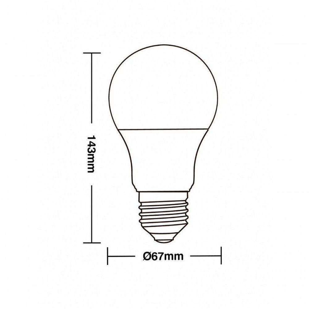 Lâmpada De Led Tkl100 15w - Taschibra - 2
