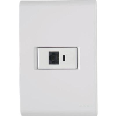 Conjunto 4 X 2 De 1 Tomada Rj11 - Tramontina