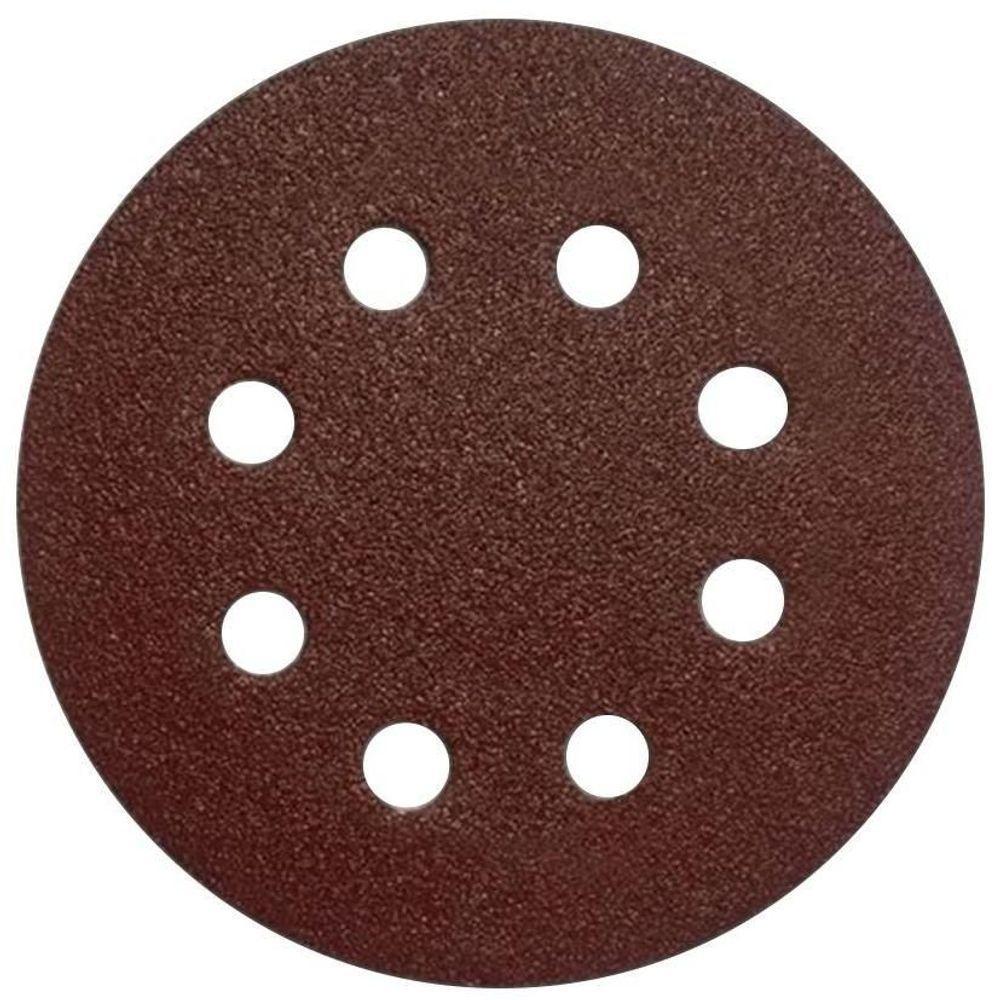 Disco Lixa Pluma Ferro 125mm A120 Disflex Com 10 Peças - Disflex - 1