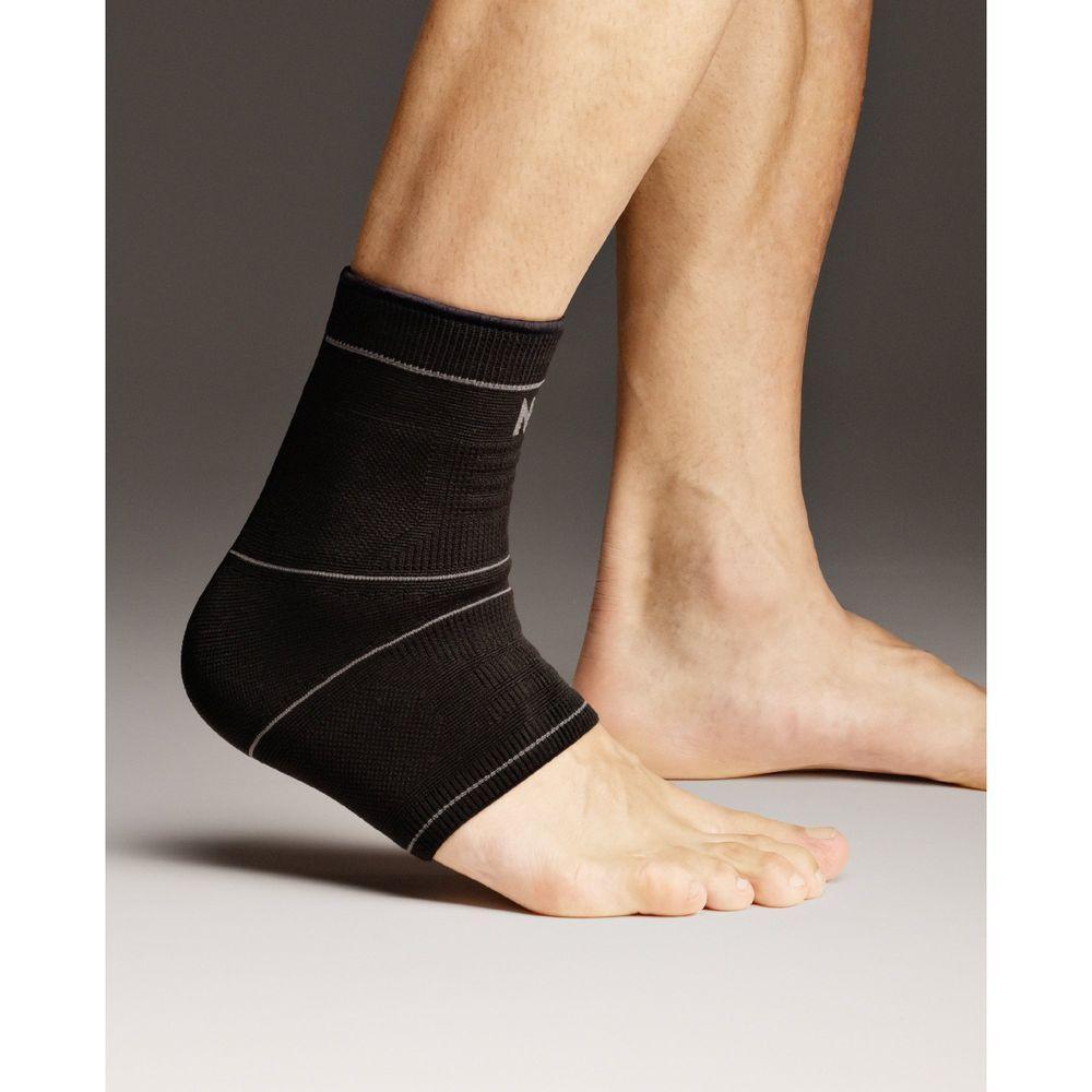 Tornozeleira Basic Preto Com Cinza - G - 1