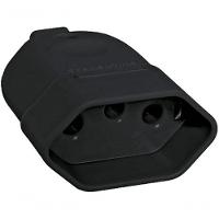 Plugue Fêmea 2p+t 20a 250v Preto - Tramontina - 1