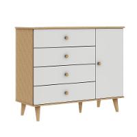 Quarto De Bebê Berço 3 Em 1 Retrô Ludmila Cômoda Com Fraldário Ligia Off White Carolina Baby - 7