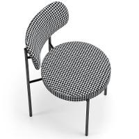 Kit 04 Cadeiras Estofadas Para Sala De Jantar Louise L02 Pied Poule - Lyam Decor - 2