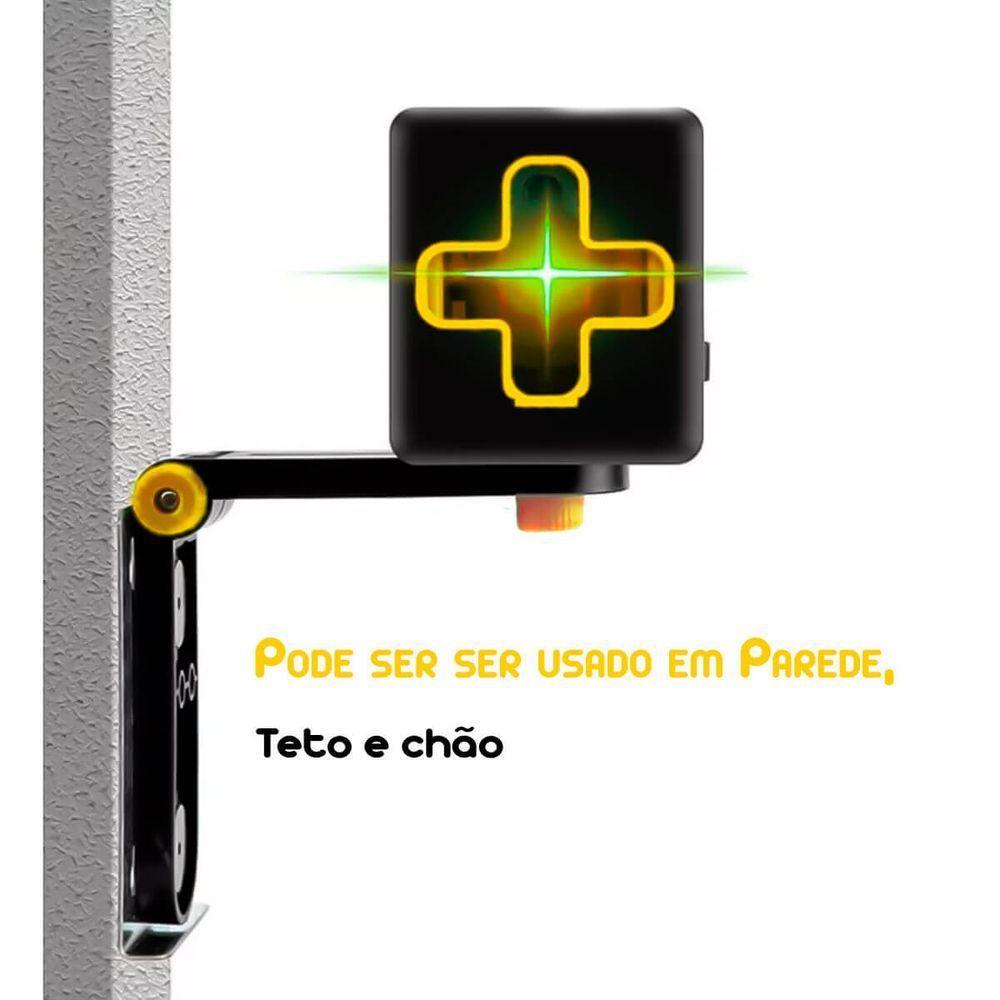 Nivel A Lazer 20m 2 Linhas Auto Nivelamento Bip Sonoro - 4