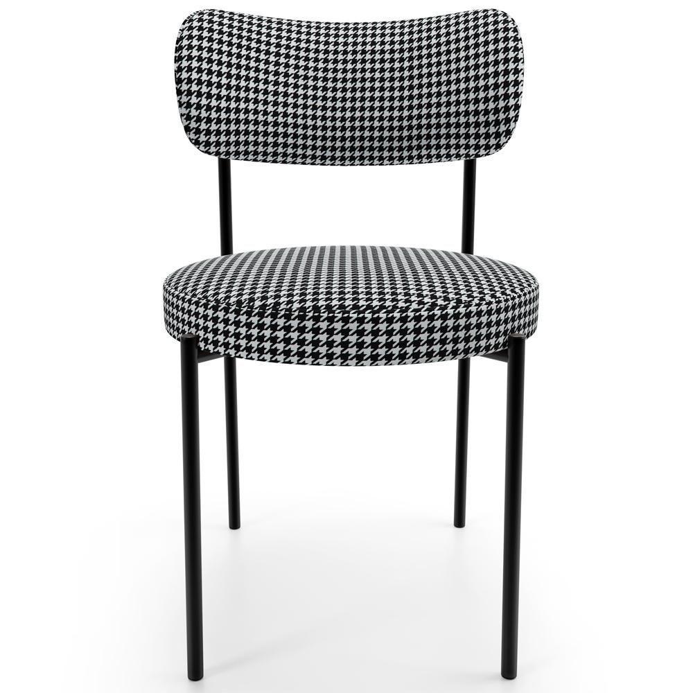 Mesa Para Sala De Jantar Valência Com 06 Cadeiras Sala De Jantar Louise L02 Pied Poule - Lyam Decor - 2