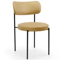 Mesa Para Sala De Jantar Valência Com 06 Cadeiras Sala De Jantar Louise L02 Couríssimo Fendi - Lyam Decor - 5