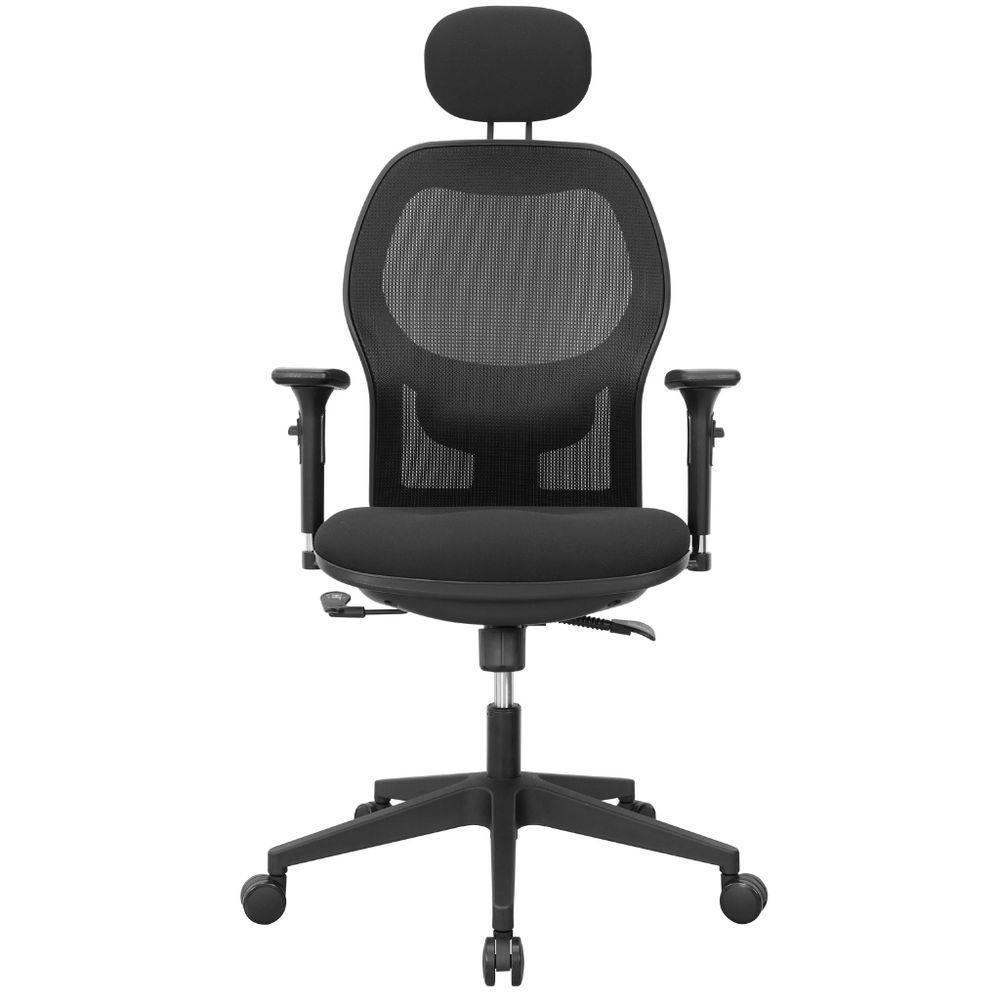 Cadeira Diretor Ergonômica De Escritório Psi Movescan Preta - 8