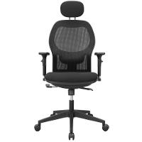 Cadeira Diretor Ergonômica De Escritório Psi Movescan Preta - 8