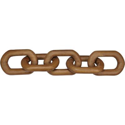 Adorno Decorativo Enfeite Corrente Home&co Madeira 5x106x20cm Natural