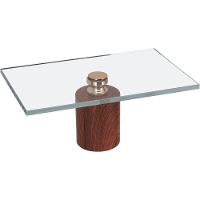 Prato Doces Boleira Com Pé Vidro 11x15x27cm - 1