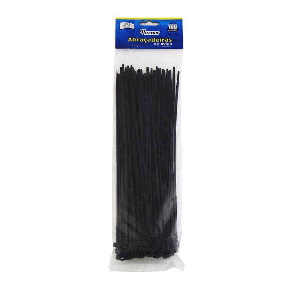 Abracadeira De Nylon Western 3,6 X 15cm Com 100 Unidades - 3